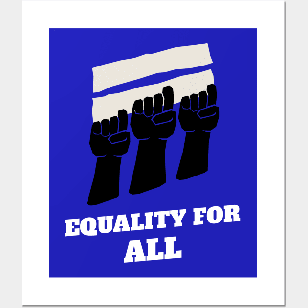 Equality Wall Art by Tuwegl